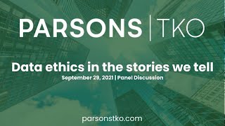 Panel Discussion: Data ethics in the stories we tell