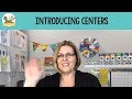 Introducing Centers in Preschool