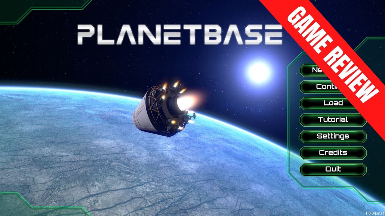 Planetbase Space Colony Simulation Game Review Youtube