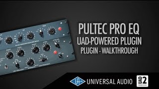 UAD - Pultec Pro Equalizer Explained (complete walkthrough)