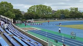 九州インカレ男子10種競技100m(西田智也)