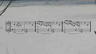 Sergei Zagny. Card Layout No. 1, Pieces No. 1–3, piano, played by the author. (Audio & Score)