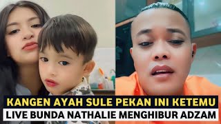 Kangen Ayah Sule, Bunda Nathalie Holscher Menghibur Adzam dengan Cara Ini, seru banget?