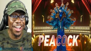 Masked Singer Peacock All Performances & Reveal | Season 1 REACTION!