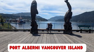 STROLLING IN THE CITY OF PORT ALBERNI VANCOUVER ISLAND #canada #canadaadventure #camping #travel