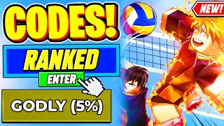 ⚠️New⚠️ ALL WORKING RANKED UPDATE CODES For Haikyuu Legends 2025 - Roblox Haikyuu Legends Codes 2025