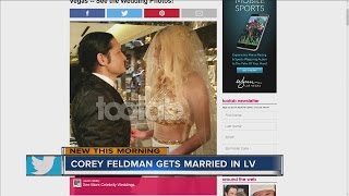 Corey Feldman married in Las Vegas