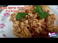 MY BREAKFAST EGG WITH TOMATO ll BBDeth Vlog