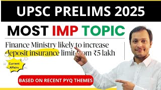 UPSC PRELIMS 2025 :MOST IMPORTANT TOPICS economy