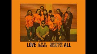 LOVE ALL SERVE ALL - We fed the homeless!