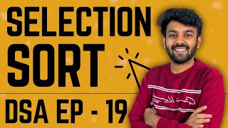 Selection Sort Algorithm | Data Structures & Algorithms | Ep-19 DSA Mastery | code io - Tamil