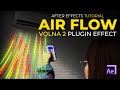 AIR FLOW animation effect | After effects Tutorial | Volna 2