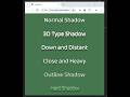 Easy CSS Text Shadow Effects in 60 Seconds