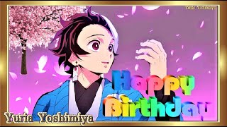 ★鬼滅の刃 誕生日⑫🍰🌸【竈門炭治郎 Happy Birthday：竈門炭治郎 誕生日：竈門炭治郎 ハピバ】by yuria #鬼滅の刃誕生日 #鬼滅の刃happybirthday #鬼滅の刃ハピバ