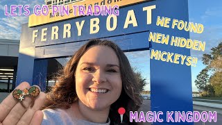 Let's Go Pin trading in Magic Kingdom | Finding New Hidden Mickeys, New Merchandise \u0026 More!