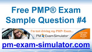 Free PMP Sample Question 03 (Earned Value)