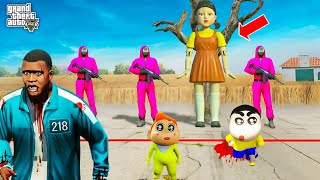 Shinchan \u0026 Himawari Playing Squid Games 2 In GTA 5 😱 | Gta 5 Tamil | CMD Gaming