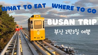 ☁ Busan Trip / What to Do in Busan / 부산 2박3일 / 맛집추천 / 가볼만한곳 / Travel Vlog