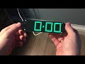 geekcreit® ds3231 high accuracy multifunction led dot matrix animation effects clock diy kit