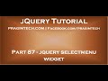 jquery selectmenu widget