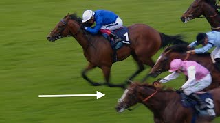 LIONEL under a superb Jamie Spencer mugs Frankie Dettori and Aldous Huxley on the line in Cocked Hat