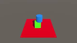 Physics Engine: Cylinder-Box Collision Test