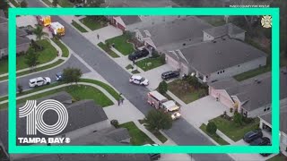 Pasco County firefighters rescue child from burning home