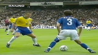 Il giorno in cui Paolo Maldini ha umiliato il Brasile di Ronaldo & Co
