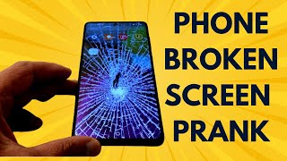 Cracked Screen Prank!! Smartphone