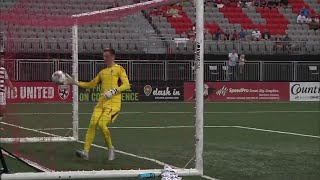 Marc McNulty with a Goal vs. Loudoun United FC