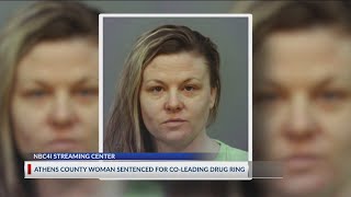 Athens County woman receives 5 to 7.5 years for co-leading drug ring