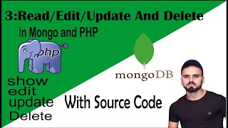 3:Show /Edit/Update and Delete Operation In MongoDb and PHP ,CRUD Operation in PHP MongoDB