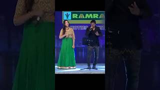 RaghuKuncheAndGeethaMadhuri have litupthe stage with their performance|GAMAAwards| Dubai@gama_awards