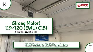 [SMRT] Strong Motor! 🔥 - 119/120 (EWL) C151 - EW5 Bedok to EW8 Paya Lebar