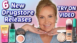 Trying New DRUGSTORE MAKEUP Releases I'm LOVING - Over 50