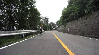 2014石鎚山ヒルクライム　ゴールまで1km