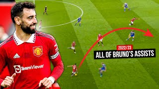 ALL OF BRUNO'S ASSISTS 🤝 | 2022/23 🎥