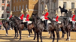 Changing of the King's Guard at Horse Guard Parade London