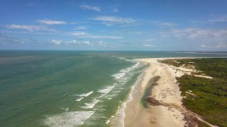 Praia da Marieta Maracanã Pará.