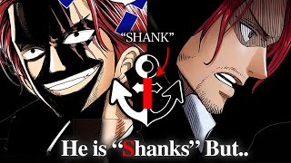 Original Japanese doesn't confirm Shanks' Twin