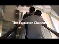 long kone single file escalators pioneer square link station seattle wa