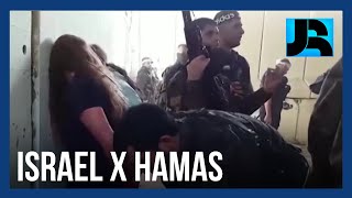 Israel divulga vídeo de cinco militares sequestradas pelo Hamas