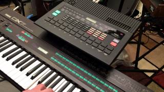 Yamaha DX7 and RX5 noodling