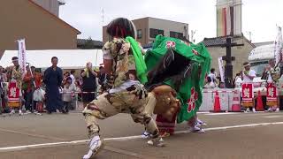 島町獅子舞　こまつの郷土芸能まつり　2017.10.8