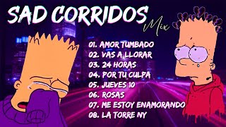 Sad Corridos 💔 Sad Romanticas Tumbadas 2021 💔 Natanael Cano, Junior H, Marca MP,
