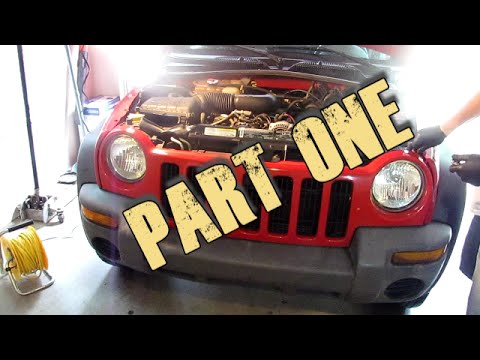 Part 1 Remove and Replace 2002 - 2007 Jeep Liberty Radiator Part 1 Remove and Replace 2002 - 2007 Jeep Liberty Radiator