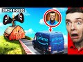 MAILING MYSELF To SIREN HEAD'S HOUSE In GTA 5 (Secret)