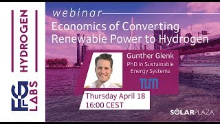 Economics of Converting Renewable Power to Hydrogen | Future Grid Labs | Solarplaza Webinar