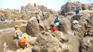 LEGO DAM BREACH AND LAST SAND CASTLE DISASTER
