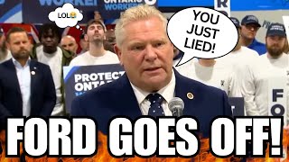 Ford RUINS Reporter Who Tries To Put Words In His Mouth!